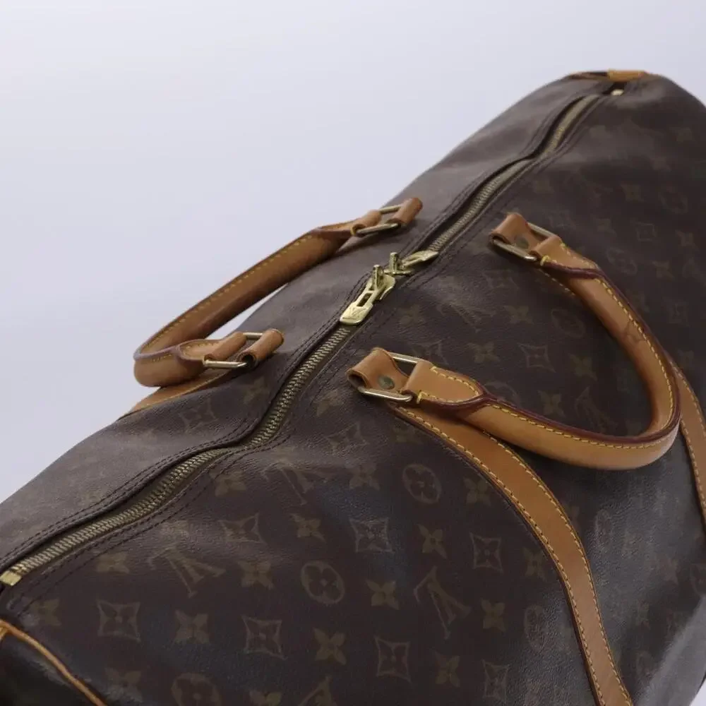 LOUIS VUITTON Monogram Keepall Bandouliere 60 Boston Bag M41412